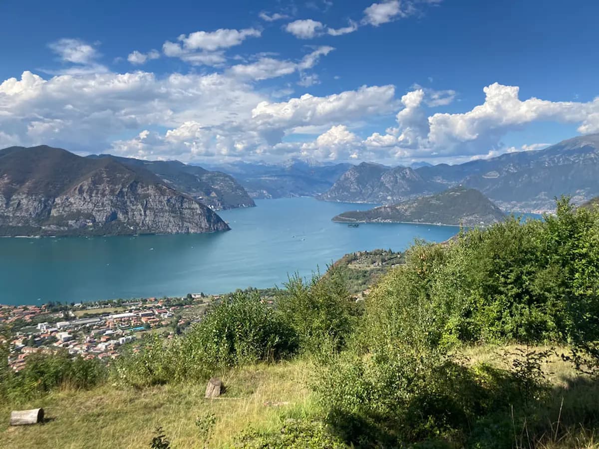 Panorama lago d'Iseo