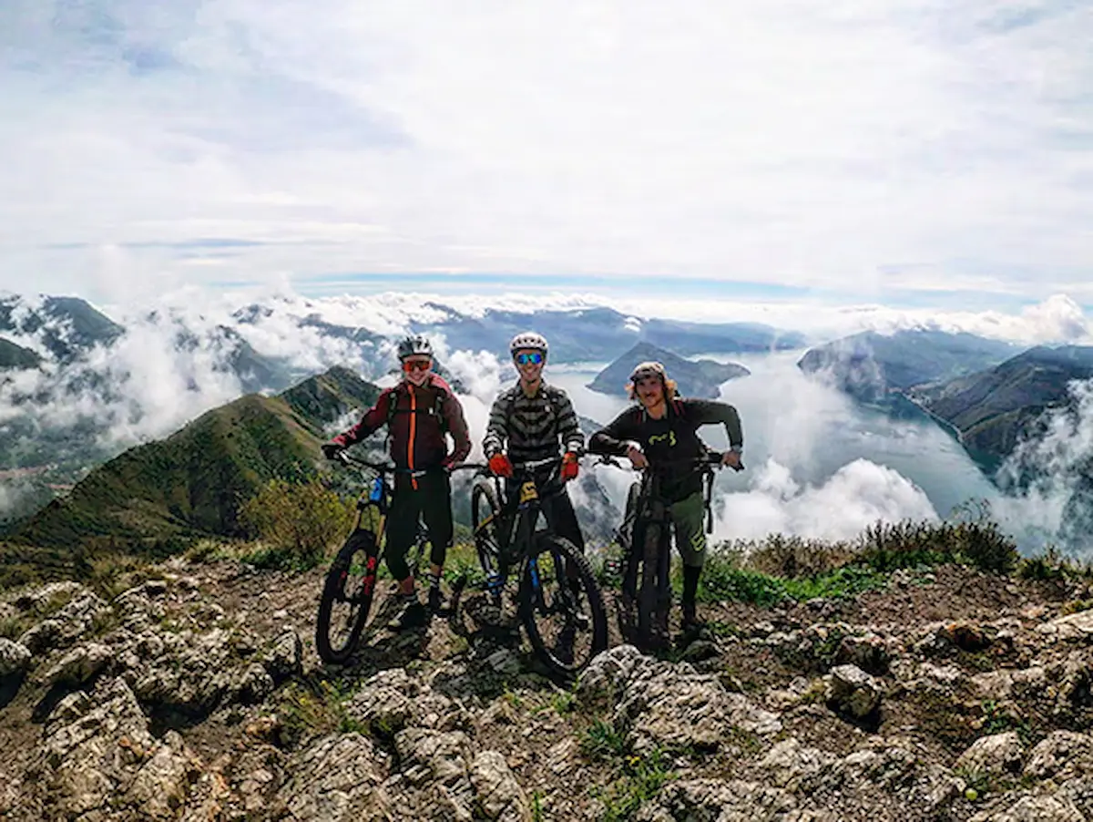 E-Bike Trekking per l'esperienza L'Esploratore sul Lago d'Iseo