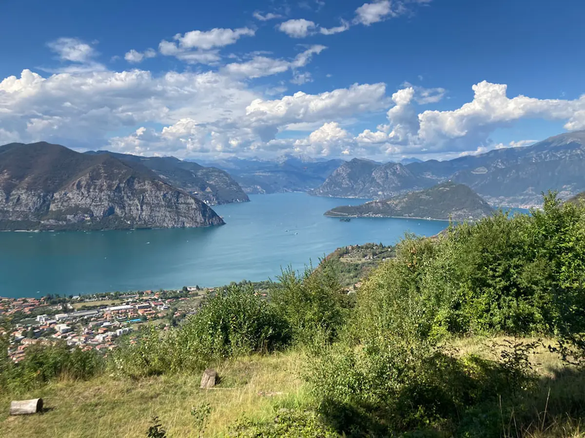 Vista panoramica su Monte Isola